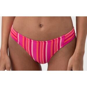 Trina Turk Marai Low Rise French Cut Bikini Bottom 12 NWT